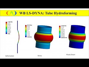 WB LS-DYNA: Tube Hydroforming Part 2: Boundary conditions and PostProcessing