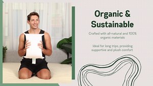 OrganicTextiles Natural Latex Pillow with Organic Cotton Cover (Standard Size, Extra Soft), GOTS Certified, Bed Pillow for Sleeping, Neck Pain Relief Help, Head Support, for Side Back Stomach Sleeper