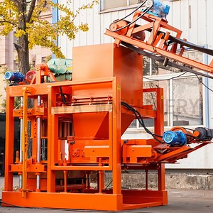 [Hot Item] Qtj4-26 Semi-Automatic Building Manual Cement Soil Brick Paving Make Moulding Machine