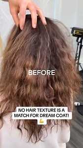 Professional hairstylist, @Giles Robinson, recommends Dream Coat for hair that has been processed, is frizzy, or dry! 💪 Have you tried our viral texture transformer? 🤗 Get yours here: https://bit.ly/4aSPTVG | Color Wow