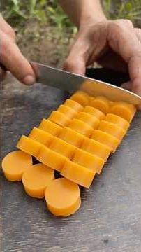 Survival Skills: The guys shows make mini soap 🧼 for CAMPING 🏕️ #buildcraft #survival #camping