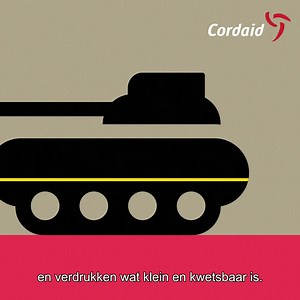 Terwijl kwetsbaren worden verdrukt, groeien de sterken alleen maar sneller. Verruil onmacht voor daadkracht en onderneem actie. Kijk op onze website wat jij kan doen 💪🏼 | Cordaid