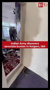 Watch: Indian Army discovers terrorists bunker in Kulgam, J&K #indianarmy #terrorists #bunker #kulgam #jammuandkashmir | Business Standard