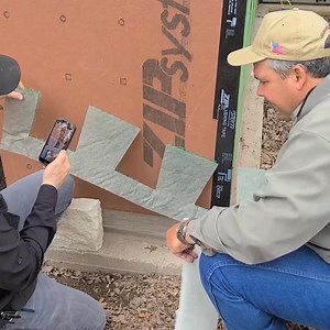 Not all mortar dropping collection devices are the same. MortarNet's dovetail shape breaks up mortar droppings in the cavity on two different levels allowing for proper drainage. It also comes with an additional layer of Insect Barrier protection to help deter those pesky insects from entering the cavity through the weep holes. #masonry #mortarnetwithinsectbarrier #risingerbuild #residentialconstruction #masonrycontractors #masonryindustry #masonrystrong | Mortar Net Solutions