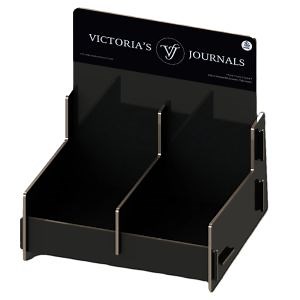 [Hot Item] Stylish Customized MDF Book Display Stand for Retail Use