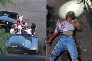 Would-be robber gets a hard lesson in street justice