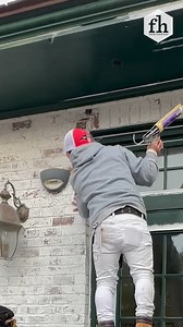 This guy didn't read the rules... #ladderfail #fails #safetyfirst | Family Handyman