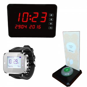 [Hot Item] Wireless Paging System with Menu Holder with CE