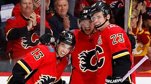Flames score seven in win against Golden Knights