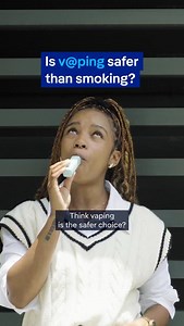 2.8K views · 13 reactions | Is vaping safer than smoking? Vaping may be seen as cool or a safer alternative to smoking. But there are some important facts to consider. #hooked #vaping #vape #smoke #medicine #novape #vapefree #stayhealthy #STEMTok #sciencetok #science #learnontiktok #dwscience #dwhealth | 102.3 KISS FM | Facebook