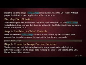 How to Properly Define an Image Object in Tkinter with SQLite