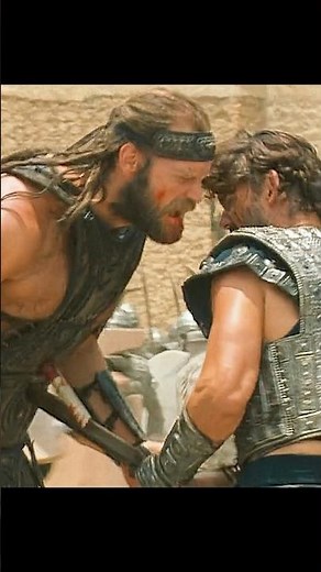 Troy (2004) | Hector vs Ajax – Sword vs War Hammer Duel