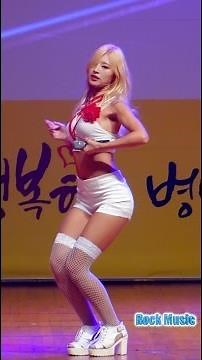 사이다(SIDA)선아[4K직캠]AOA 심쿵해@Rock Music