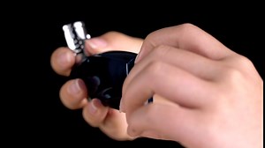 Sapphire Blue Butane Torch Lighter Cigar Lighter with Punch Refillable Triple Jet Flame Butane Torch Lighter Windproof Gas Butane Lighter for Candle with Child Safety Lock (Gas Not Included)