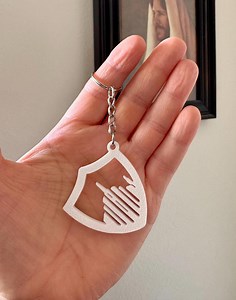 Temple Keychain - Etsy
