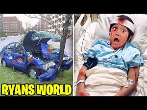 Ryans World ALMOST DIED in a Car Crash... (VERY SAD)