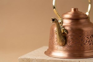 Handmade Turkish Copper Tea Kettle, Traditional Turkish Teapot, Rustic Kitchen Decor - Etsy