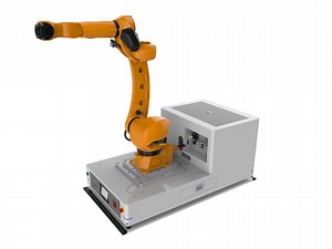 [Hot Item] Warehouse Laser Agv for Factory Transportation 150kg Rated Load