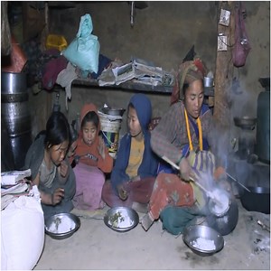 12K views · 301 reactions | Nepali family had their tasty village food together in the village | Nepali Village Family | Facebook