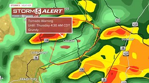 #TORNADO WARNING: Grundy Click for radar: https://bit.ly/3xgyrGk Stay with @NC5 for more. #Storm5Alert | Heather Mathis NC5
