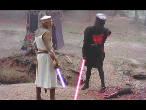 Monty Python meets Star Wars / the Black Knight - HD