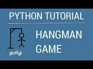 Python - Hangman Game | Tamil | iCoding