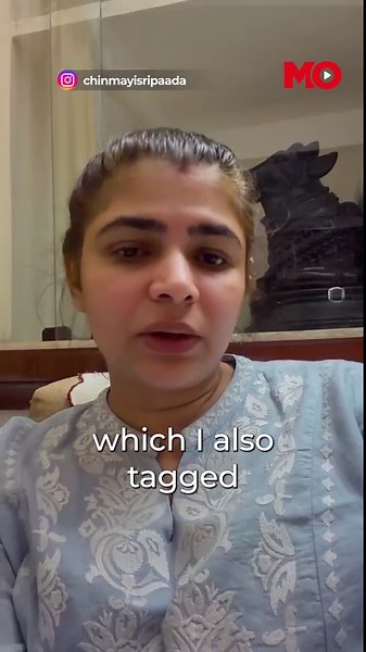Chinmayi Sripada speaks out after morphed nude image