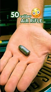 .50 CALiBER Air Rifle sounds CRAZY…💨 #air #rifle #hunting #shorts