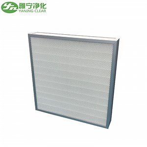 [Hot Item] Yaning H13 H14 HEPA Filter Replacement for Ahu Customized HEPA Filter Factory