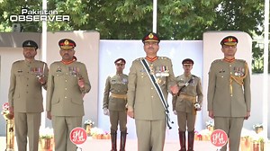2.3K views · 157 reactions | WATCH:— The passing out parade of cadets of 147th PMA Long Course, 13th Mujahid Course, 66th Integrated Course, 6th Basic Military Training Course and 21st Lady Cadet Course was held at Pakistan Military Academy (PMA) Kakul on Saturday, the military stated. According to the Inter-Services Public Relations (ISPR), cadets from Palestine, Bahrain, Iraq, Qatar and Sri Lanka were also among the passing out cadets. | Pakistan Observer | Facebook