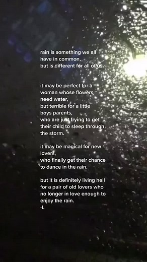 Short Deep Poetry About Rain | Rain Love Quote