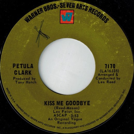 Petula Clark - Kiss Me Goodbye