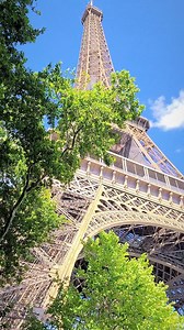 A unique perspective of the Eiffel Tower! Walking up to this 1,063-foot-tall iron lattice tower, built in 1889 by Gustave Eiffel, is truly breathtaking. #EiffelTower #Paris #France #Travel #History" | Richard LeBel | Facebook