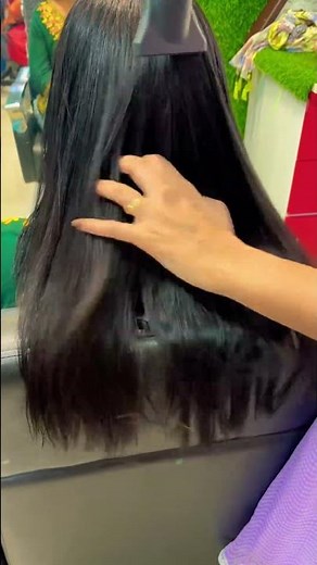 Smoothing finger blast 💥 #hair #smoothning #hairstyle