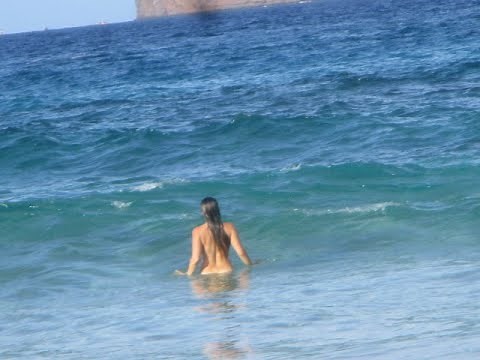 Swimming in the Buff @ Little Beach