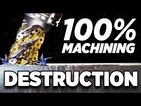 CNC Machining’s Most DESTRUCTIVE Cuts Compilation