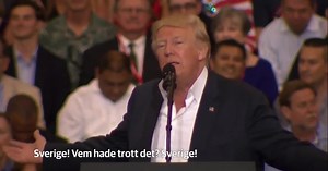 Carl Bildt om Donald Trump: Har han rökt på?