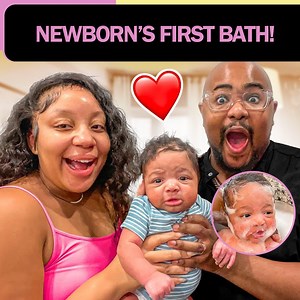 Myles Has His First Bath! 🛁 | The Jacksons of Atlanta