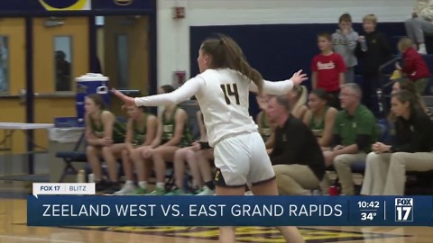 Girls: Zeeland West 48, East Grand Rapids 45