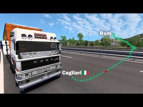 Oldschool nach Sardinien | DAF F241 | ETS 2