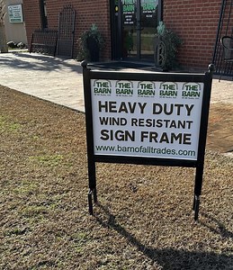 Metal Heavy Duty Lawn/yard Corrugated Plastic Sign Holder Frame for 18" X 24" Signs - Etsy