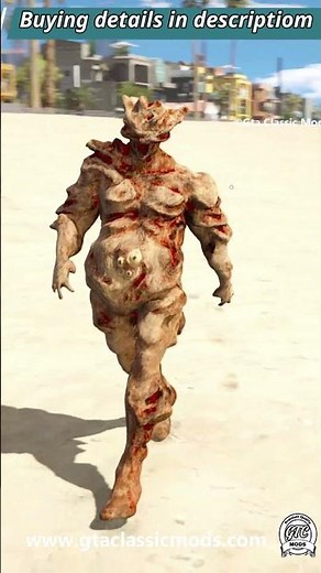 GTA V: Bloater Zombie Ped Mod for GTA 5 FiveM | Zombie Mods #fivem #fivemrp #gta5 #gtav