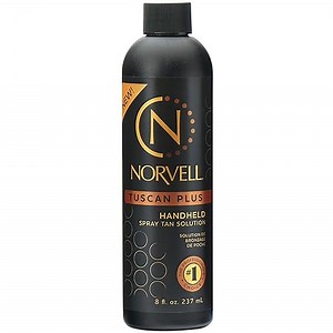 Norvell Tuscan Plus Spray Tan Solution 8 fl oz – Professional Sunless Tanning Formula with Caramel Brown &am