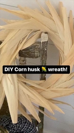 111 reactions · 14 shares | This corn  husk wreath is perfect for fall! #falldecor #cornhusk #cornhuskcrafts #cornhuskwreath #dollartree #fallwreath #fallcrafts #rusticfalldecor #crafts #diyandcrafts | The Celebration Co. | Facebook