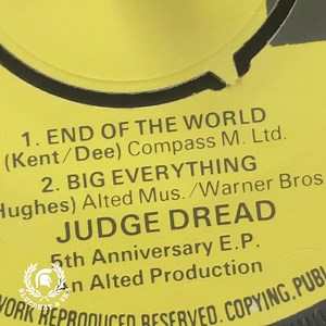 Naughty Reggae with ... Judge Dread - Big Everything | Blue Beat & Ska