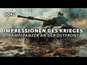 Impressionen des Krieges – Kampfpanzer an der Ostfront (ORIGINAUFNAHMEN 2.Weltkrieg,Panzer Doku)