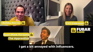 Watch #TheApprentice star Ryan-Mark Parsons give his brutally honest view on influencers 😲 He singles out #LoveIsland's Molly-Mae in particular 👉 Catch his full chat with Bobby Norris and CiCi Coleman here: bit.ly/2HYbxQEThe | FUBAR Radio