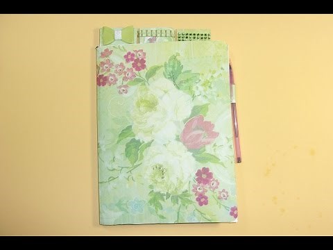 Making a Cute Composition Notebook for School or Gifts