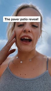 Paver patio makeover reveal!  #patiodecor #diyguru #outdoorliving #outdoor #dogmom #makeoverchallenge #doglover #patioseason #diyproject #outdoormakeover | Minka lu | Facebook