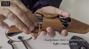 Medieval Iron Eating Cutlery Set, Fork, Knife, Spoon Medieval Eating Utensil Set